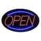 Alpine Industries Multi-function Business LED Lighted Open Sign ALP497-02-MK - alternate 1